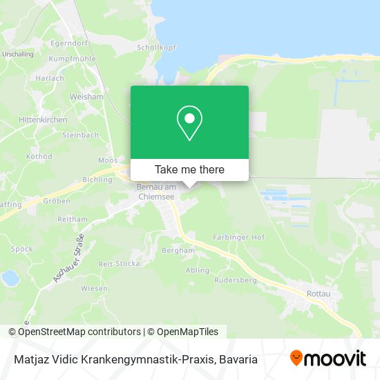 Matjaz Vidic Krankengymnastik-Praxis map