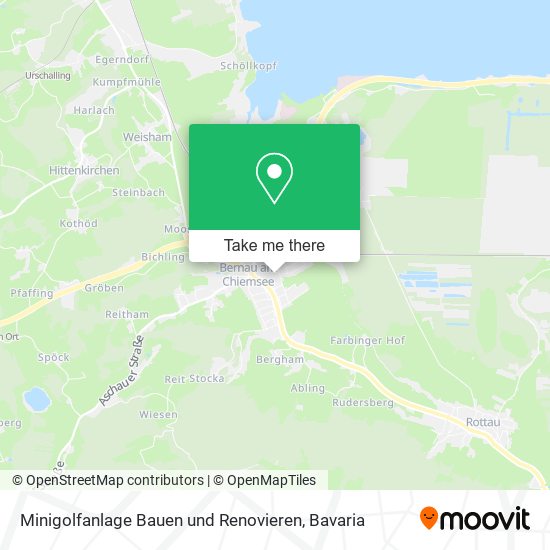 Minigolfanlage Bauen und Renovieren map