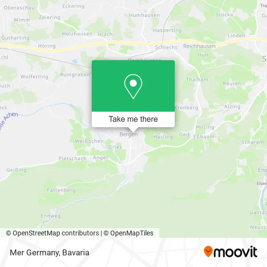 Карта Mer Germany