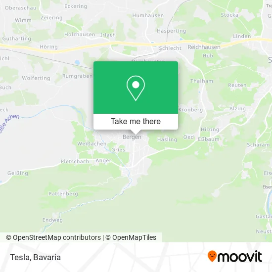 Карта Tesla