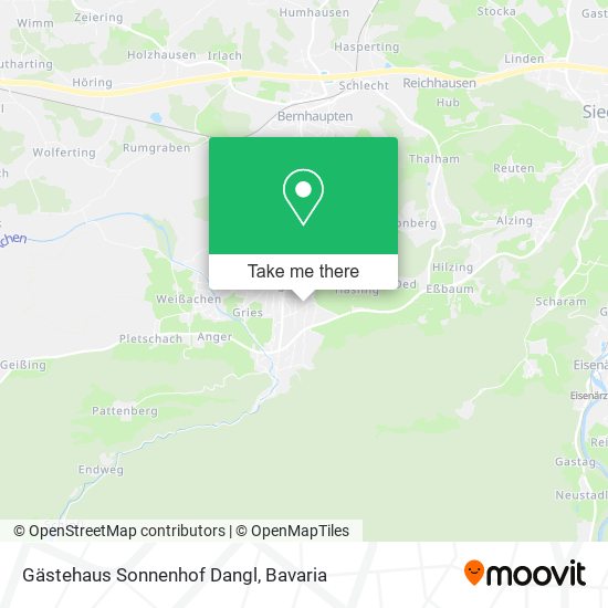 Gästehaus Sonnenhof Dangl map
