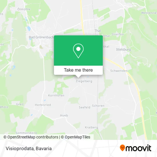 Карта Visioprodata
