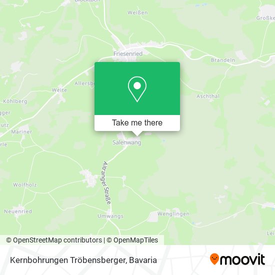 Kernbohrungen Tröbensberger map