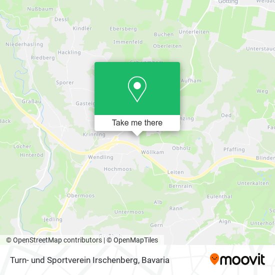 Turn- und Sportverein Irschenberg map