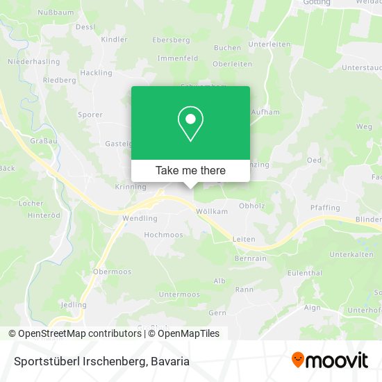 Sportstüberl Irschenberg map