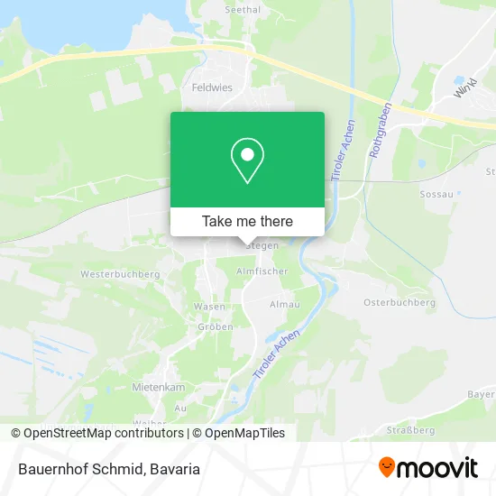Карта Bauernhof Schmid