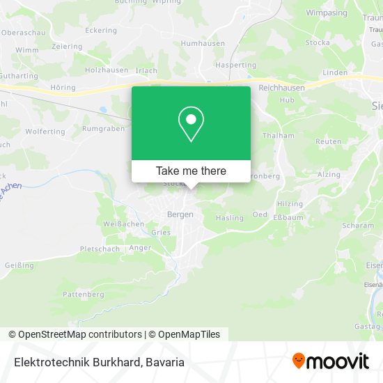Elektrotechnik Burkhard map