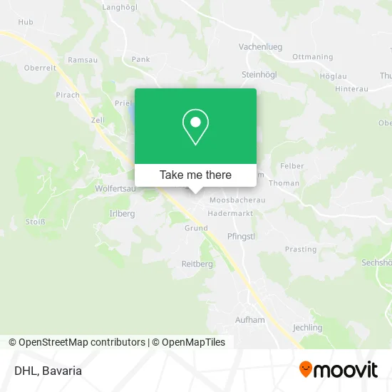 Карта DHL