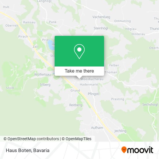 Haus Boten map