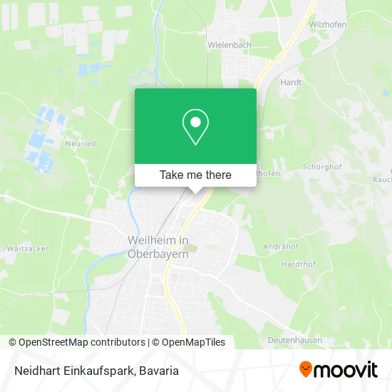 Карта Neidhart Einkaufspark