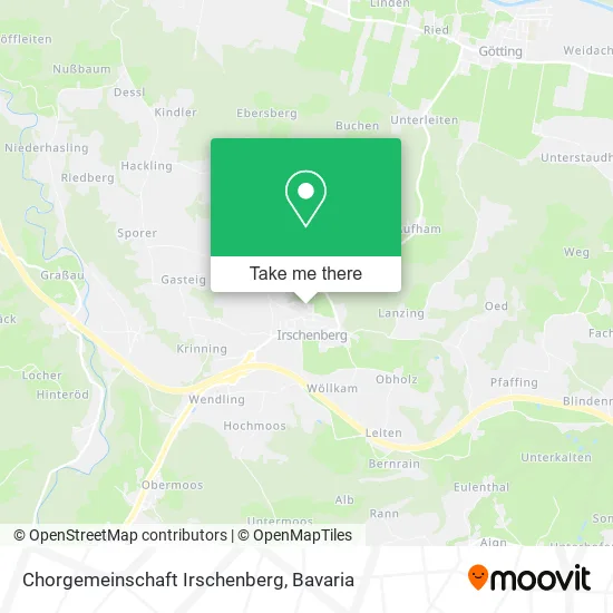 Карта Chorgemeinschaft Irschenberg