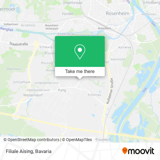 Карта Filiale Aising