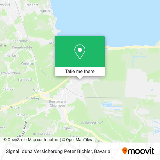 Карта Signal Iduna Versicherung Peter Bichler