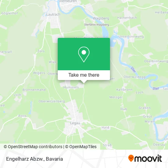 Карта Engelharz Abzw.