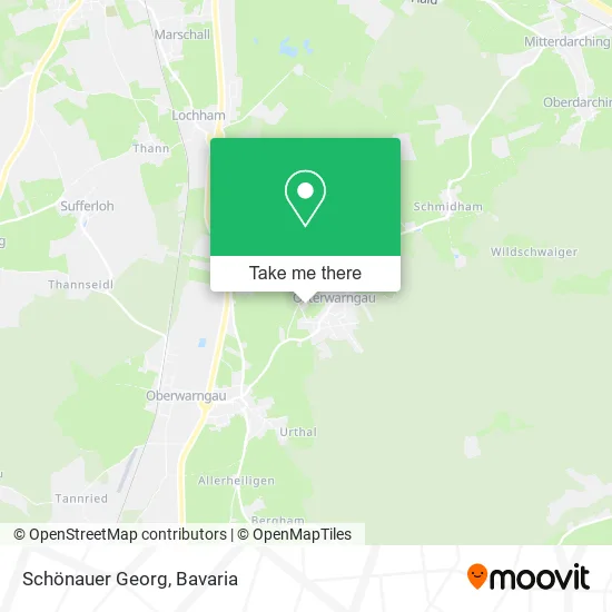Карта Schönauer Georg