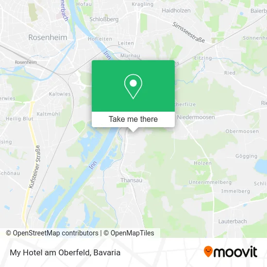 Карта My Hotel am Oberfeld