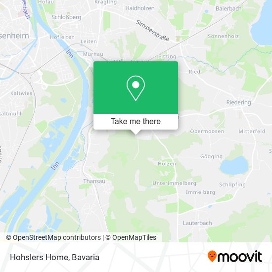 Hohslers Home map