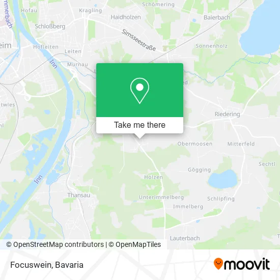 Карта Focuswein