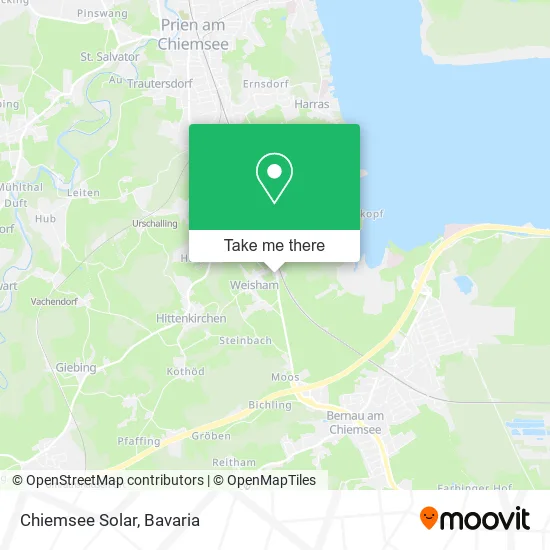 Карта Chiemsee Solar