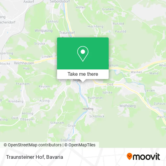Карта Traunsteiner Hof