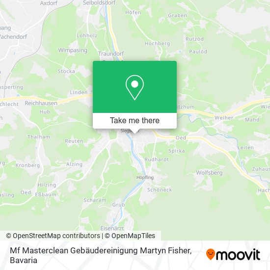 Mf Masterclean Gebäudereinigung Martyn Fisher map