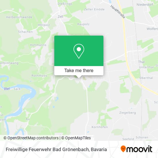 Freiwillige Feuerwehr Bad Grönenbach map