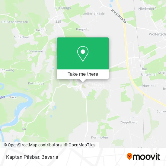Карта Kaptan Pilsbar