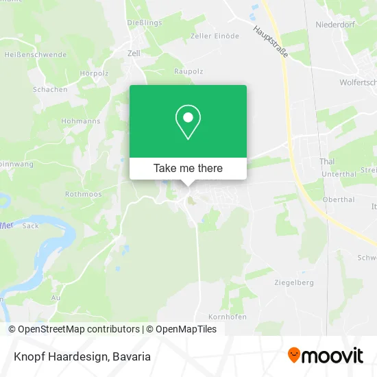 Карта Knopf Haardesign
