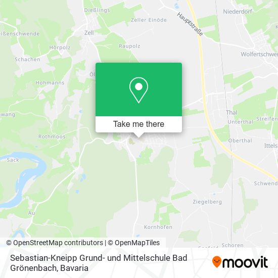 Sebastian-Kneipp Grund- und Mittelschule Bad Grönenbach map