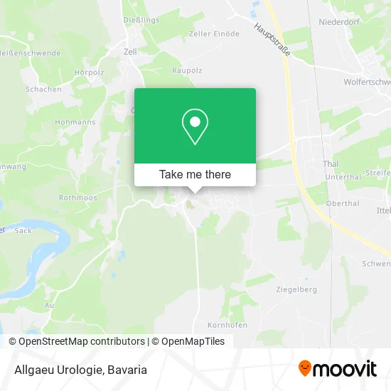 Карта Allgaeu Urologie