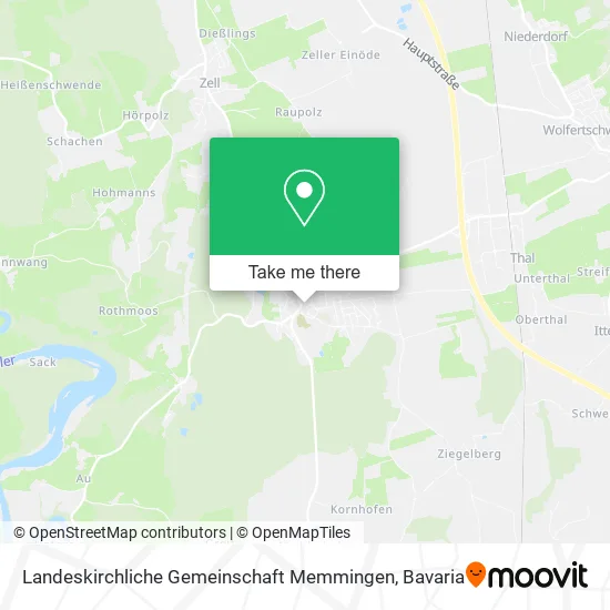 Landeskirchliche Gemeinschaft Memmingen map