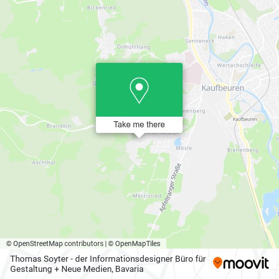 Thomas Soyter - der Informationsdesigner Büro für Gestaltung + Neue Medien map