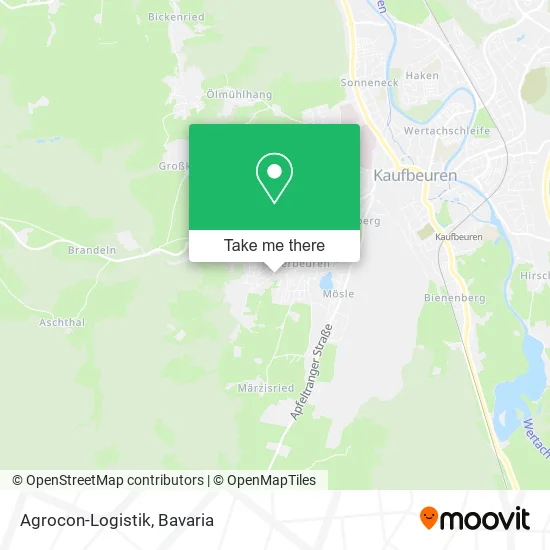 Карта Agrocon-Logistik
