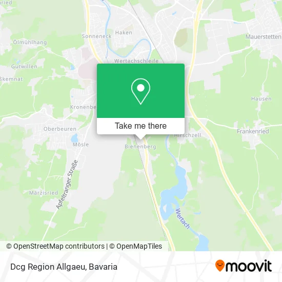 Карта Dcg Region Allgaeu