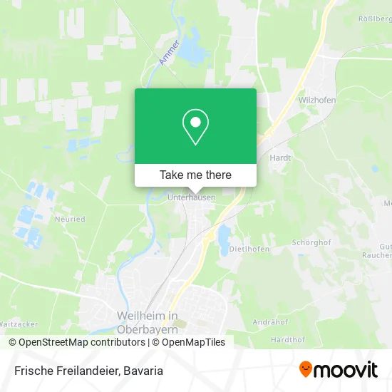 Карта Frische Freilandeier