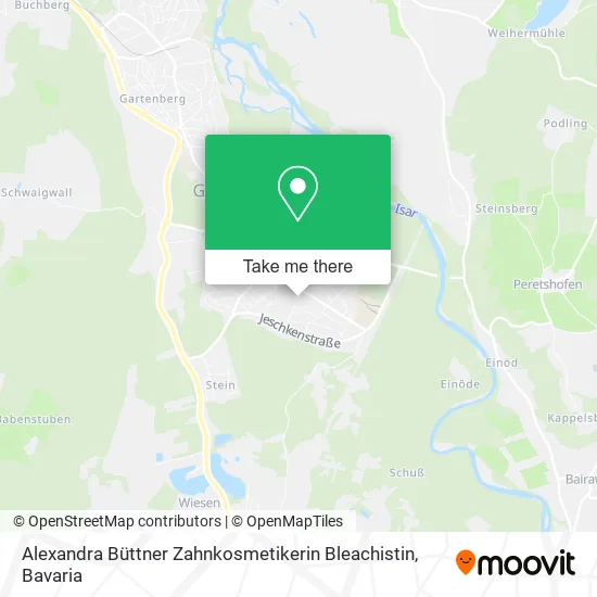 Карта Alexandra Büttner Zahnkosmetikerin Bleachistin