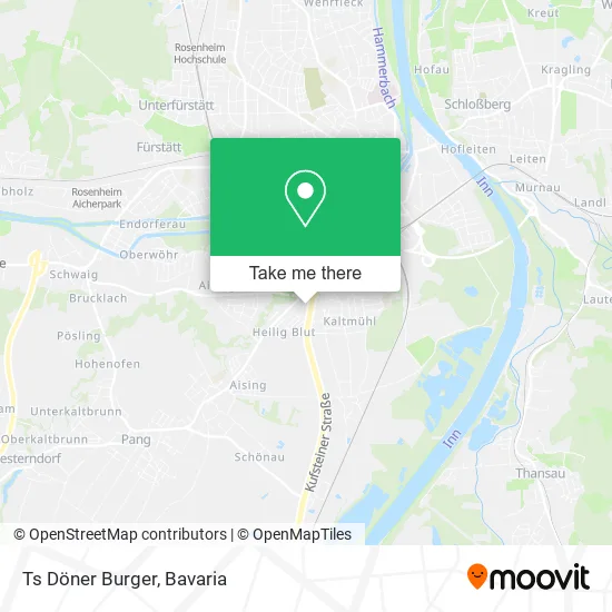 Карта Ts Döner Burger