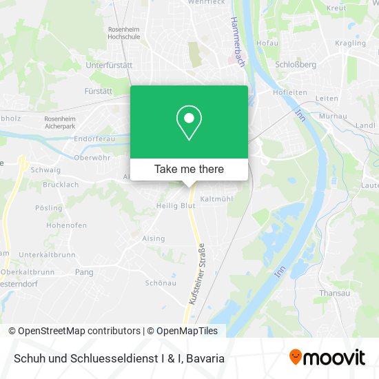 Schuh und Schluesseldienst I & I map