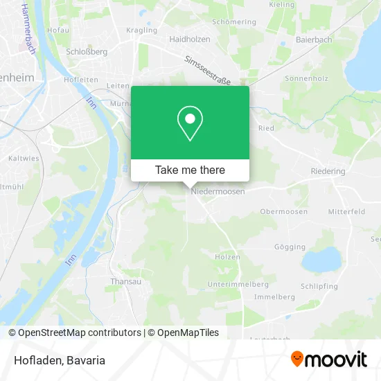 Карта Hofladen