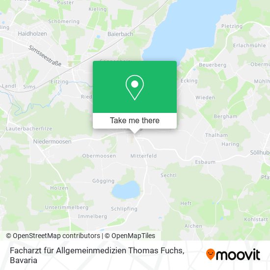 Facharzt für Allgemeinmedizien Thomas Fuchs map