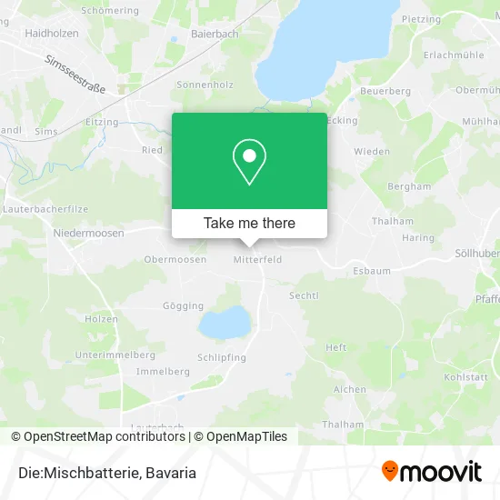 Карта Die:Mischbatterie