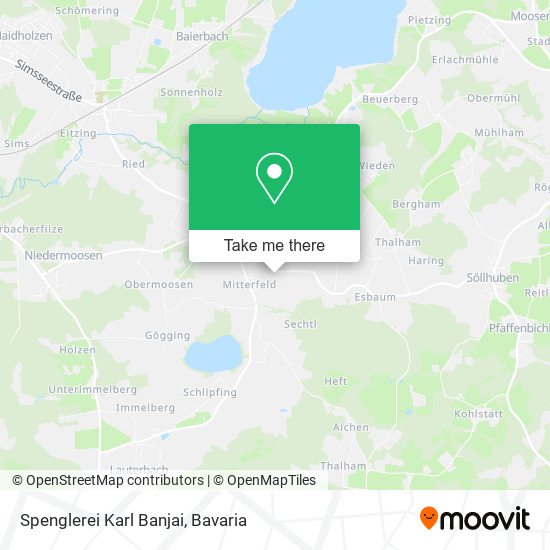 Spenglerei Karl Banjai map