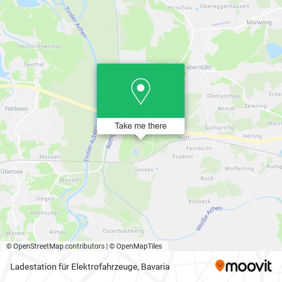Ladestation für Elektrofahrzeuge map