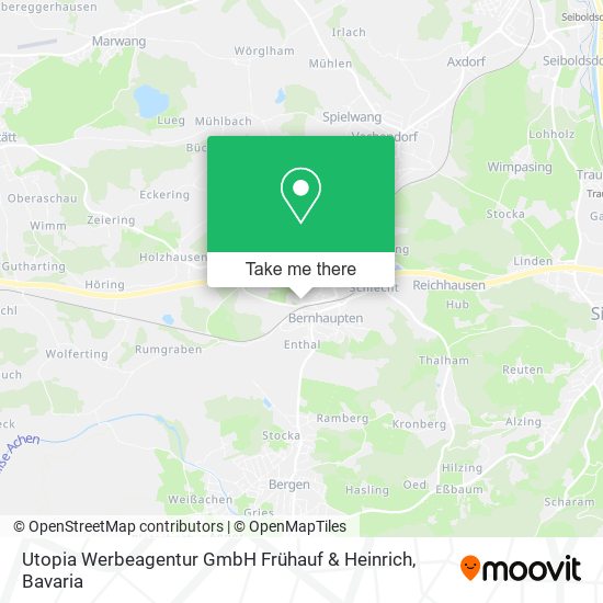 Utopia Werbeagentur GmbH Frühauf & Heinrich map