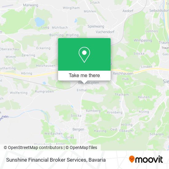 Sunshine Financial Broker Services map