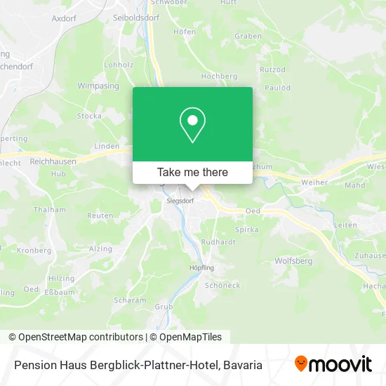 Карта Pension Haus Bergblick-Plattner-Hotel