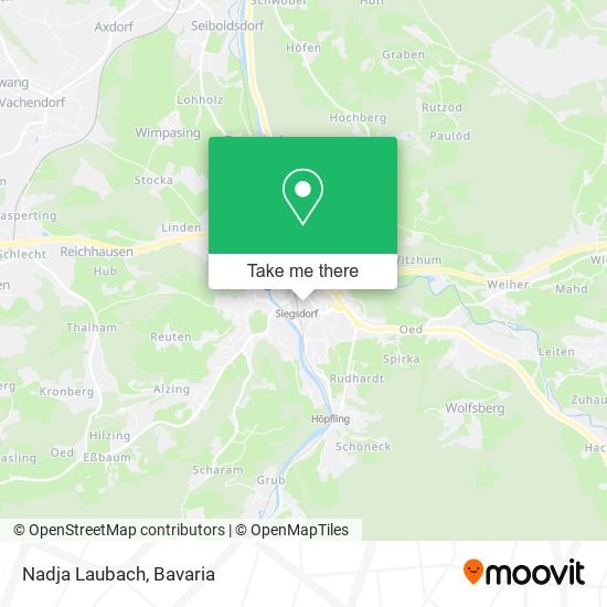 Nadja Laubach map