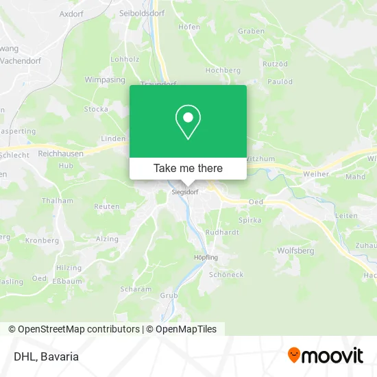 Карта DHL