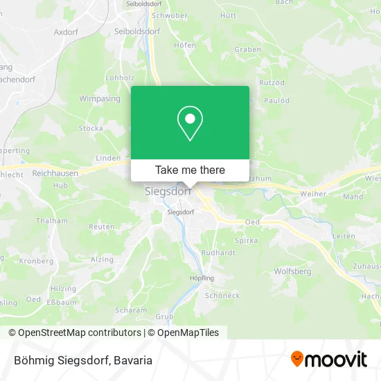 Карта Böhmig Siegsdorf