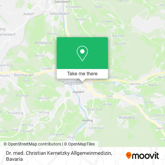 Dr. med. Christian Kernetzky Allgemeinmedizin map